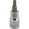 Dynamic Tools 1/2" Drive SAE Hex Head, 1/4" Bit Standard Length, Chrome Socket D013058 - alternate 8